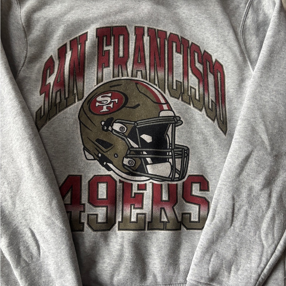 San Francisco 49ers Gray Sweater